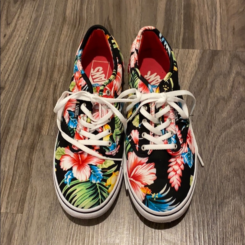 Floral Vans